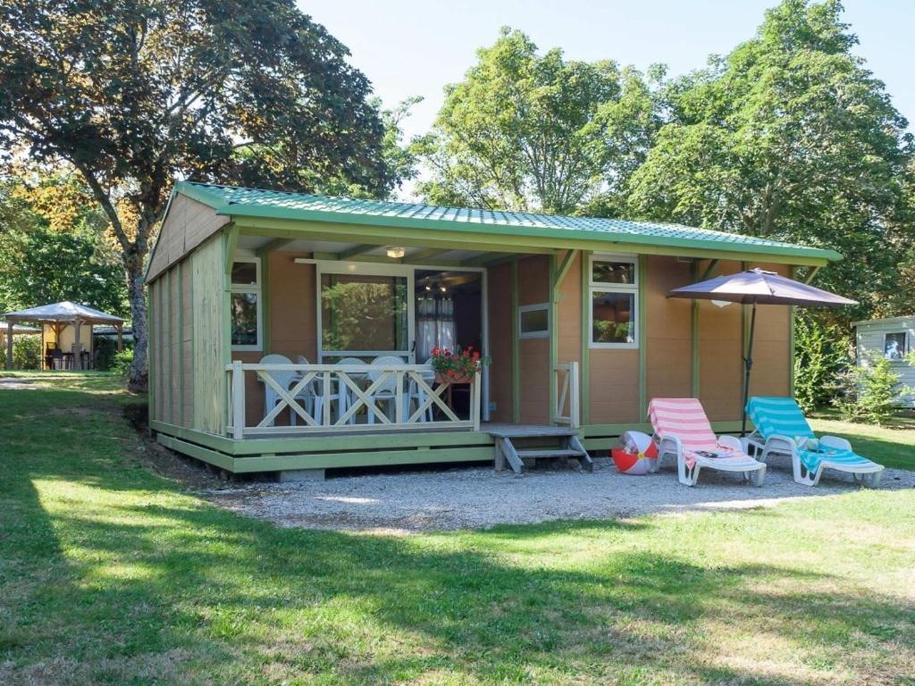 Camping Les Gorges Du Chambon Hotel Eymouthiers  Bagian luar foto